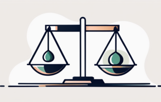 Grafik mit Einkommensverteilung in Deutschland, Personen unterschiedlicher Berufe daneben.