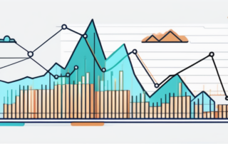 Grafik mit Gehaltsbalken in München vor Stadtsilhouette.