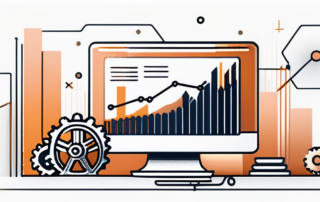 Grafik mit Gehaltsbereichen für Fachinformatiker, Diagramme im Hintergrund.