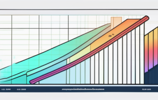 Grafik mit Gehaltsentwicklung und Karrierepfad eines Junior Sales Managers.