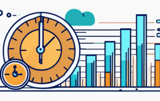 Grafik mit Gehaltsschritten in der Versicherungsbranche neben einem Taschenrechner