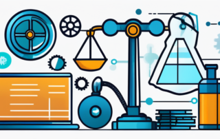Grafik mit Gehaltsskalen, verschiedenen Berufsbezeichnungen und steigenden Geldstapeln.