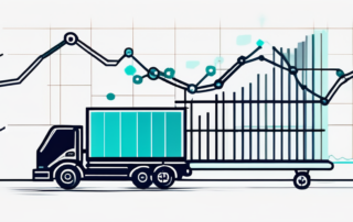 Grafik mit Gehaltsspannen und Berufsbilder in der Logistikbranche.