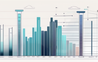 Grafik mit Gehaltsspannen und Icons von Industrien und Produktmanagement-Tools.