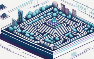 Grafik mit Gehaltsspannen und Lupe auf dem Wort "Sachbearbeiter".