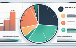 Grafik mit Gehaltsspannen verschiedener Branchen für Projektmanager.