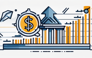 Grafik mit Gehaltsspannen verschiedener Positionen im BWL-Bereich.