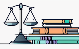 Grafik mit Gehaltsverteilung in der Buchhaltung, Diagramm und Geldsymbole.