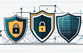 Grafik mit Gehaltszahlen und Trends in der Cybersecurity-Branche.