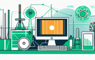 Grafik zeigt Berufssymbole und Wachstumspfeile auf Deutschlandkarte.