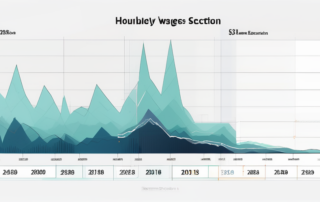 Grafik zeigt Durchschnitts-Stundenlöhne in Bayern nach Branchen.