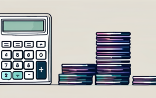 Grafik zeigt Gehaltsbereiche für Controller mit aufsteigenden Geldstapeln und Zahlen.