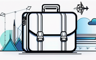 Grafik zeigt Gehaltsskala von Tourismusmanagern weltweit in bunter Infografik.