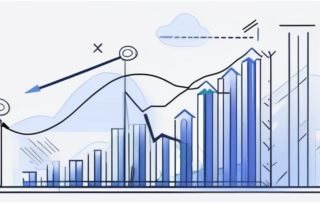 Grafik zeigt Gehaltsspannen im Vertrieb auf einem Computerbildschirm.