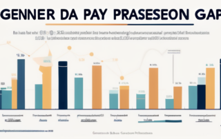 Grafik zeigt Gehaltsunterschied zwischen Frauen und Männern nach Berufsfeldern.