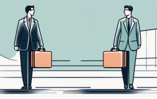 Grafik zeigt Gehaltsunterschied zwischen männlichem und weiblichem Symbol auf Waage.