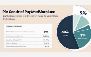 Grafik zeigt Gehaltsunterschiede zwischen Männern und Frauen auf Balkendiagramm.