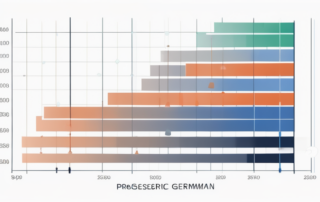 Grafik zeigt Gehaltsvergleich verschiedener akademischer Berufe in Deutschland.
