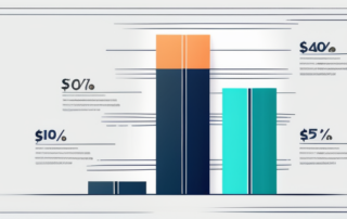 Grafiker betrachtet Gehaltsabrechnung neben Grafiktablet und Kaffeetasse.