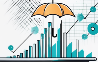 Junge Experten untersuchen Diagramm über Versicherungsgehälter am modernen Büroarbeitsplatz.
