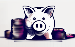 Junge Menschen diskutieren Gehalt um einen Laptop im Café.