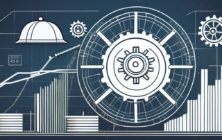 Junge Person, hält Geld, lächelt optimistisch, Bürohintergrund.