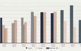 Junger Absolvent hält Gehaltsscheck, lächelt optimistisch, im Hintergrund Universität.