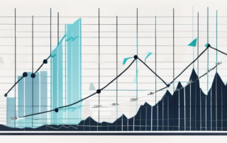 Lagerarbeiter, der triumphierend einen Gehaltsscheck in die Höhe hält.