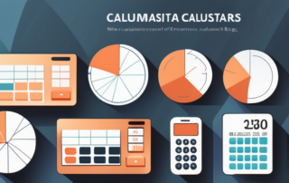 Laptop, Taschenrechner und Gehaltsabrechnung auf einem Schreibtisch.