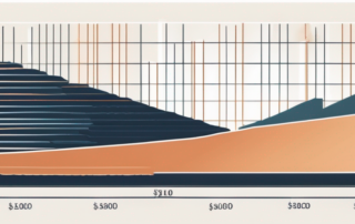 Mann stapelt Kartons in Lagerhalle, nachdenklicher Blick auf Kamera.