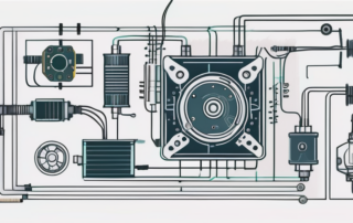 Mechatronikerin betrachtet Gehaltsabrechnung auf einem digitalen Tablet.