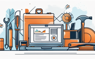 Menschen in Anzügen jubeln mit Geldscheinen in den Händen.