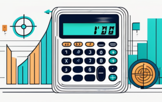 Person analysiert Diagramme und Grafiken auf einem digitalen Tablet.