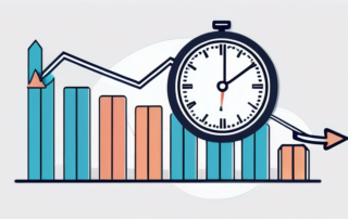 Person analysiert Gehaltsentwicklung auf Diagramm, nachdenklicher Blick.