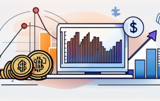 Person betrachtet Diagramme und Berechnungen auf einem digitalen Tablet.