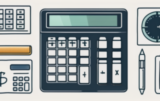 Person betrachtet Diagramme und Zahlen auf einem digitalen Tablet.