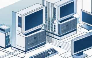 Person betrachtet Gehaltsabrechnung auf Laptop mit Diagrammen im Hintergrund.