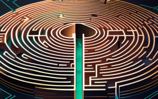 Person betrachtet verwirrt Tarifverträge und Gehaltsabrechnungen auf dem Schreibtisch.