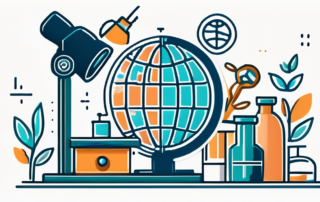 Person hält überraschend Scheck neben unerwartetem Arbeitswerkzeug.