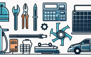 Person hält Hammer über einen Stapel Geldscheine, stolzes Lächeln.