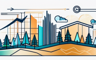 Person schüttelt Hand, während sie Gehaltspapier hält, Graph steigt.