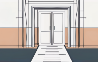 Person untersucht Stellenanzeigen mit Lupe, wenig Bewerbungen im Hintergrund.