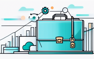 Person zeigt Diagramm für erfolgreiche Gehaltsverhandlung auf Tablet.