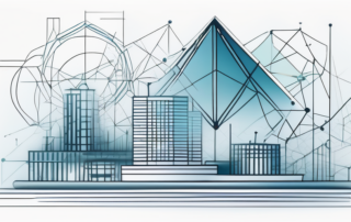Projektmanager analysiert Gehaltsdaten auf einem Laptop, Diagramme im Vordergrund.