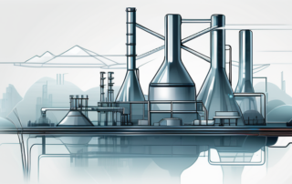 Roboterarme bei der Präzisionsarbeit in einer modernen Metallbearbeitungsfabrik.