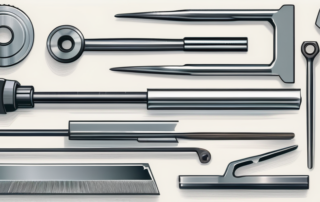 Schmied hämmert glühendes Metall auf Amboss in Werkstatt.