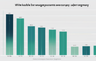 Stapel von Geldscheinen, Rechner, Brille und offenem Buchhalterbuch.