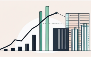 Stapel von Geldscheinen und ein Namensschild mit „Verkäufer“ darauf.