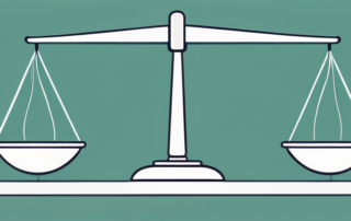 Zwei Geschlechtssymbolfiguren auf gleichen Stapeln Münzen, einer niedriger als der andere.