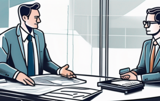 ALT-Tag: Professionelles Setting mit drei Symbolen fuer erfolgreiche Gehaltsverhandlungen fuer Steuerfachleute, Tipps umfassen Praesentation, Kommunikation und Vorbereitung